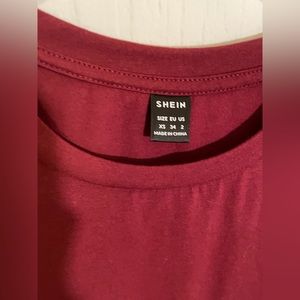 SHEIN Women’s XS Blouse Red